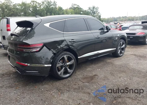 2025 Genesis Gv80 2.5T Prestige Awd из США, поврежденный, VIN KMUHCESB8SU250942